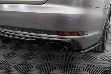 Audi A4 B9 S-Line Limousine Heck Diffusor O-O Maxton Design