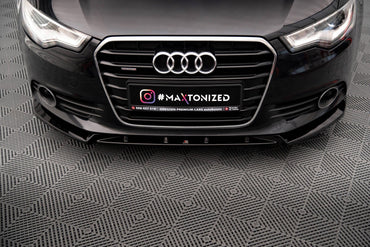 Audi A6 C7 Frontspoiler - Frontlippe V.2 Maxton Design