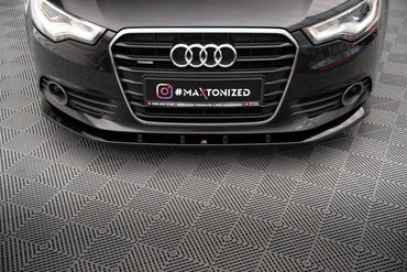 Audi A6 C7 Frontspoiler - Frontlippe V.3 Maxton Design