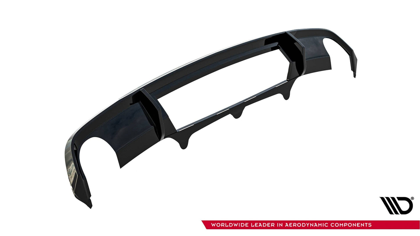 Audi A6 C7 S-Line Heck Diffusor O-O Maxton Design