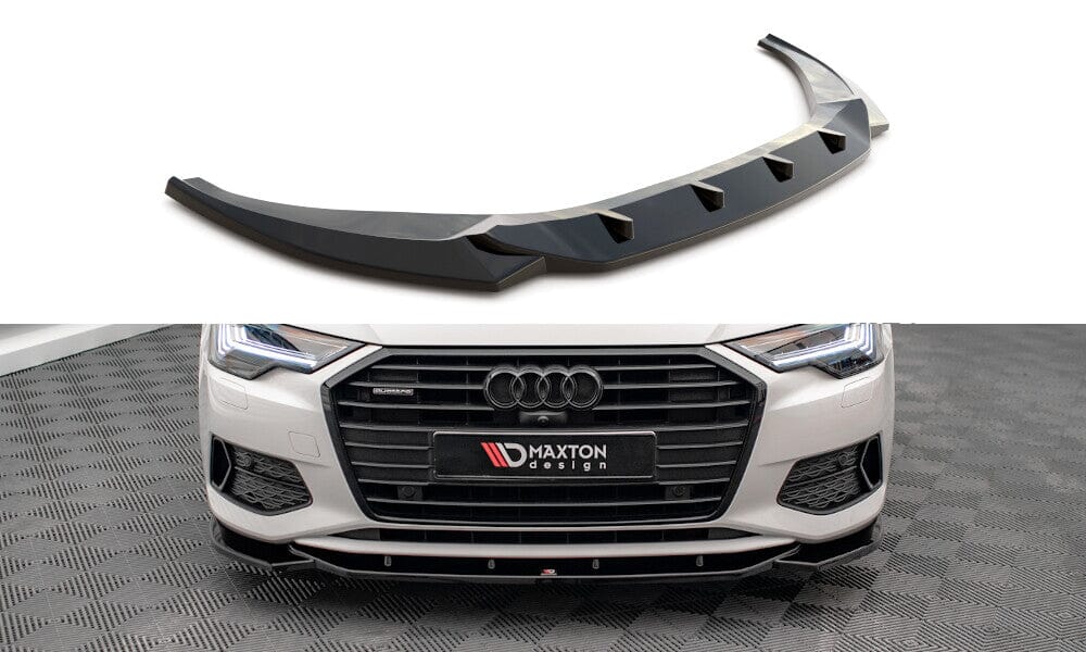 Audi A6 C8 Frontspoiler - Frontlippe V.1 Maxton Design