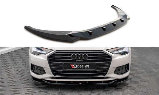 Audi A6 C8 Frontspoiler - Frontlippe V.1 Maxton Design