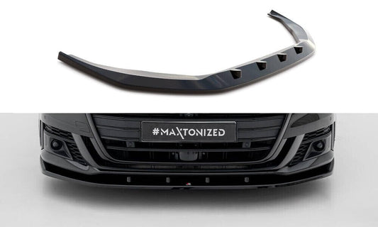 Audi A8 D5 S-Line Frontspoiler - Frontlippe V.2 Maxton Design