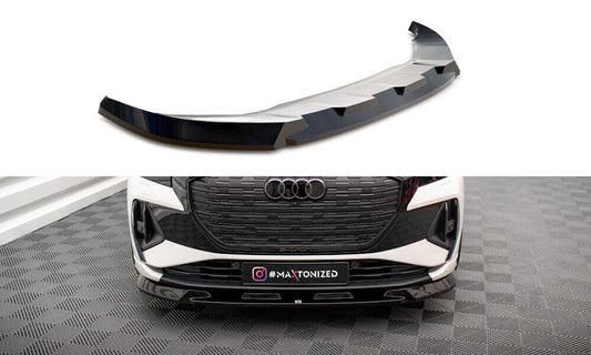 Audi Q4 e-tron Mk1 S-Line - Frontspoiler - Frontlippe V.1 Maxton Design