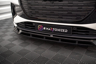 Audi Q4 e-tron Mk1 S-Line - Frontspoiler - Frontlippe V.2 Maxton Design