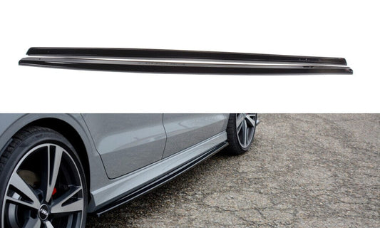 Audi RS3 8V Facelift Limousine Seitenschweller Maxton Design