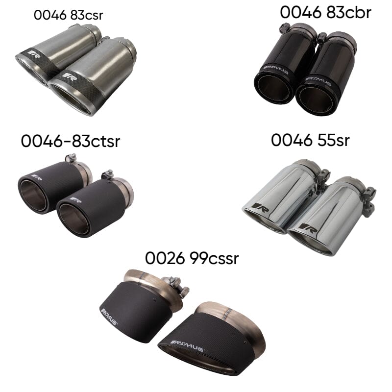 AUDI RS3 Limousine 8VA – Duplex Performance Auspuff ab Kat REMUS