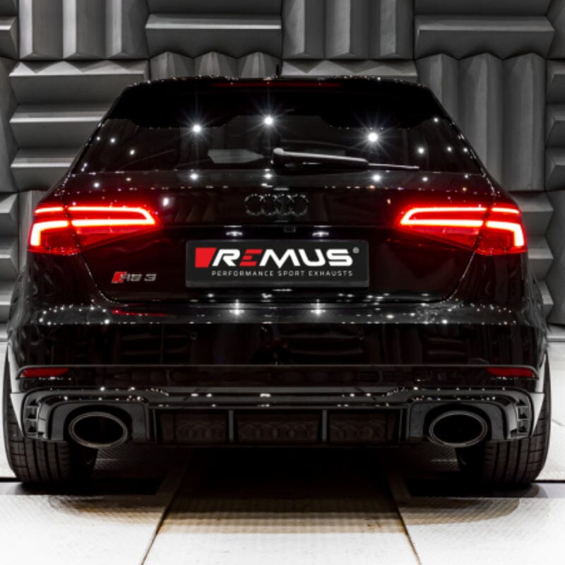 Audi RS3 Sportback 8VA - Remus Duplex Performance Auspuff Anlage Ab OPF REMUS