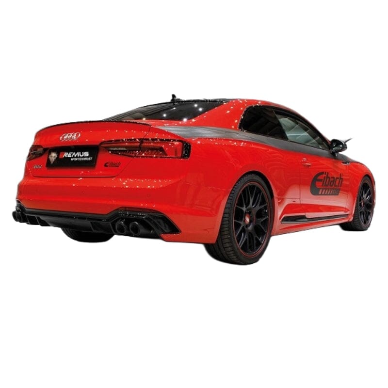 AUDI RS5 F5 Coupe - Duplex Performance Auspuff Anlage Ab Sekundärkat Ø 70MM REMUS