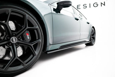 Audi RS7 C8 Prepreg Carbon Fiber Seitenschweller Maxton Design