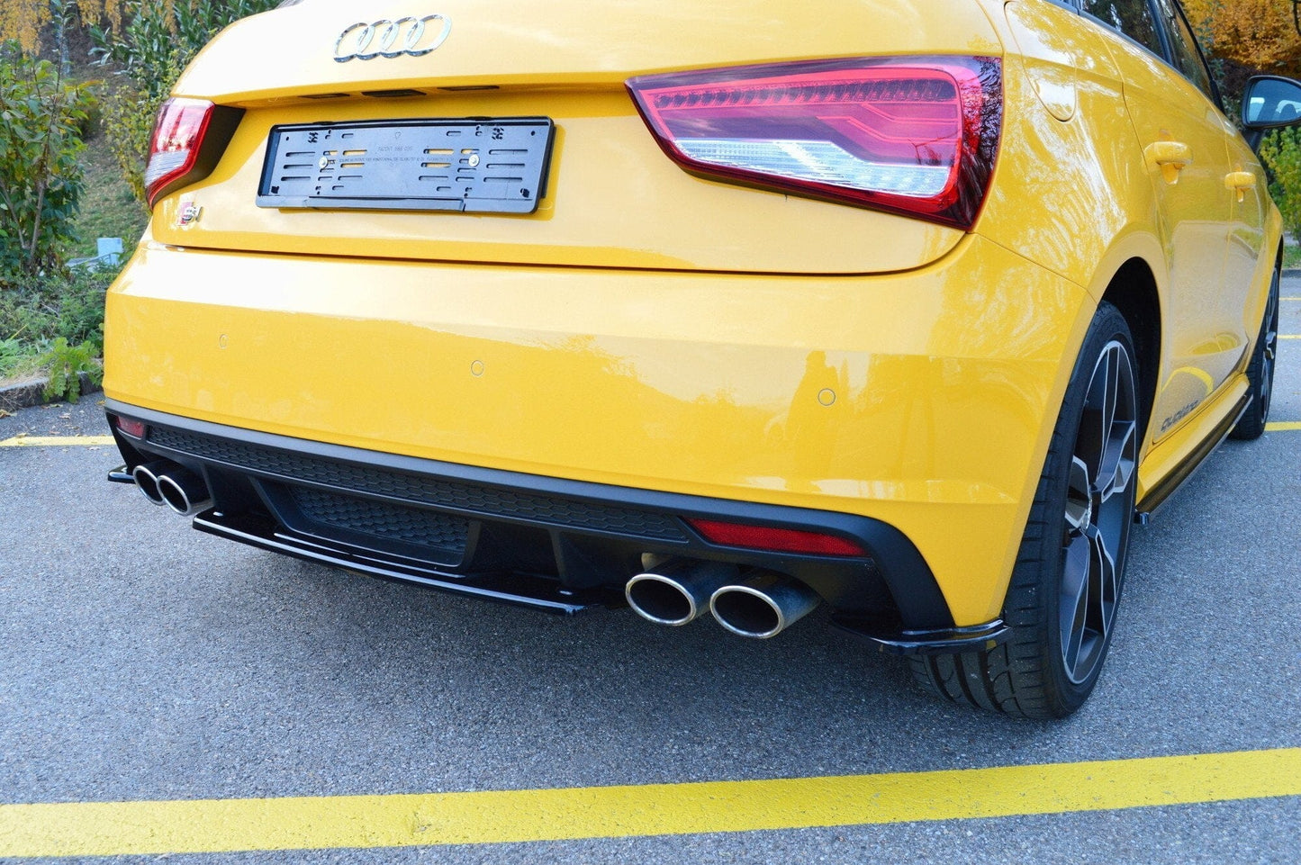 Audi S1 8X Heck Ansatz Maxton Design