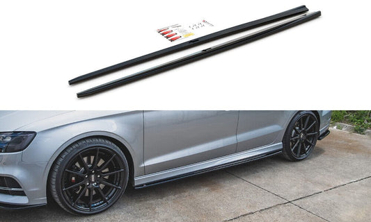 Audi S3 8V Facelift Limousine Seitenschweller Maxton Design