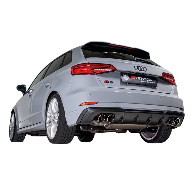 AUDI S3 8VA Sportback Facelift - REMUS Duplex Auspuffanlage REMUS