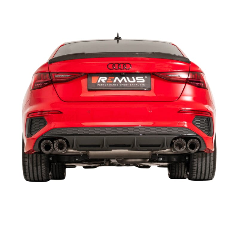 AUDI S3 8Y Limousine - REMUS Duplex Performance Auspuff Anlage ab OPF REMUS