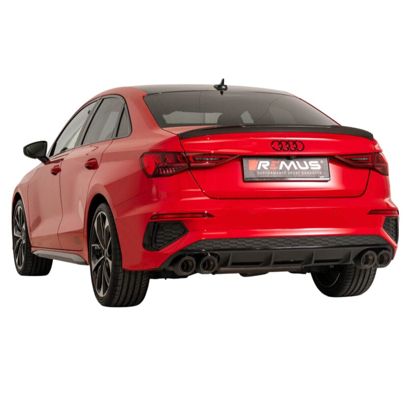 AUDI S3 8Y Limousine - REMUS Duplex Performance Auspuff Anlage REMUS