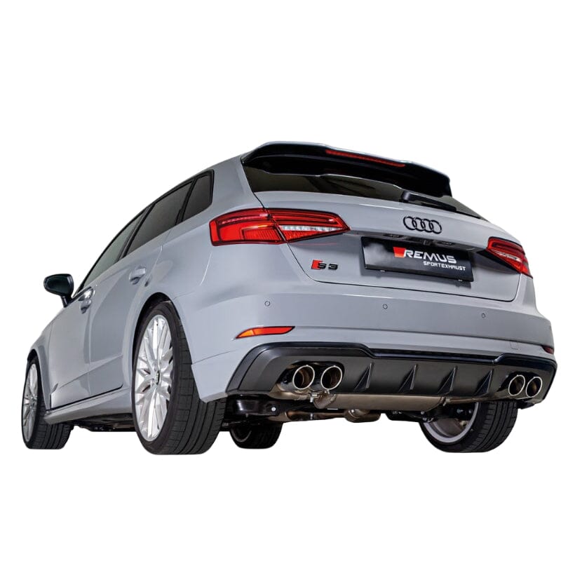 AUDI S3 8Y Sportback- REMUS Duplex Performance Auspuff Anlage REMUS