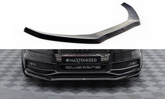Audi S4 B8 Facelift Limousine Frontspoiler - Frontlippe V.1 Maxton Design