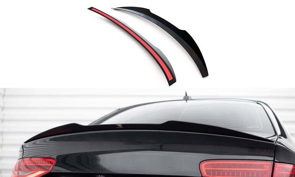 Audi S4 B8 Facelift Limousine Heck Spoiler Maxton Design