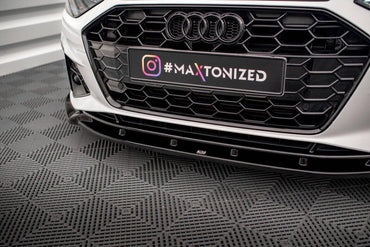 Audi S4 B9 Facelift Avant Frontspoiler - Frontlippe V.1 Maxton Design