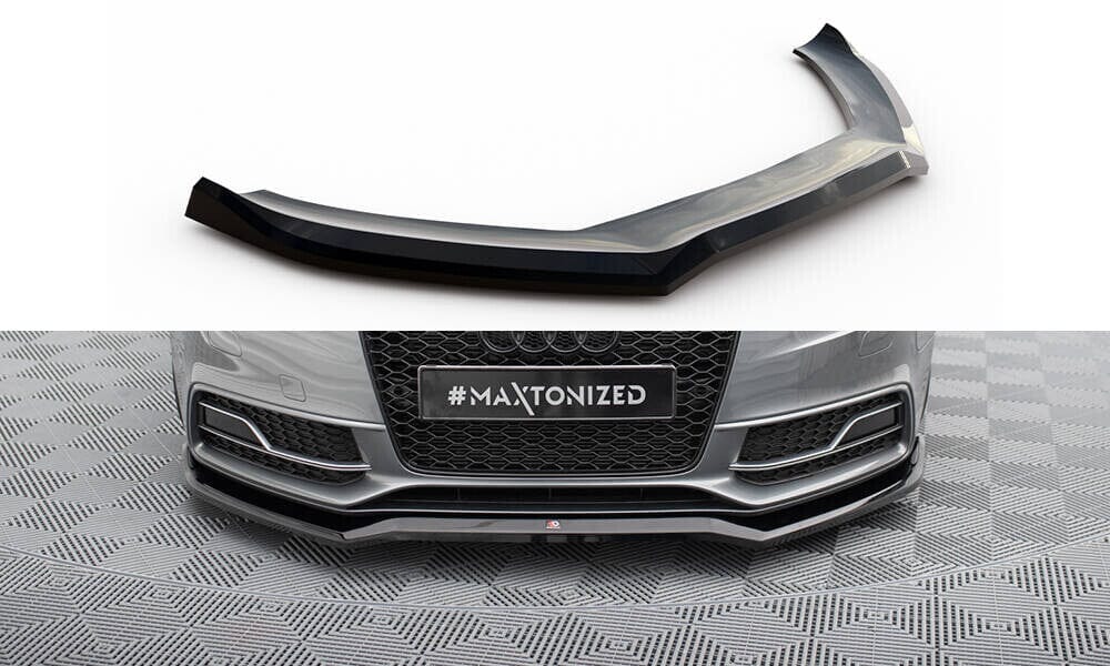 Audi S5 8T Sportback Frontspoiler - Frontlippe V.4 Maxton Design