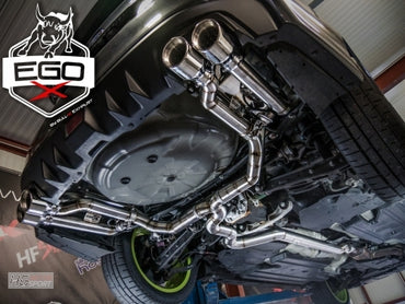 Subaru Impreza Wrx Sti - Bull-X Duplex Performance Auspuff Anlage ab Kat