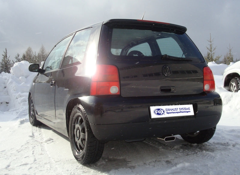 VW Lupo - Fox Performance Auspuff Mittig