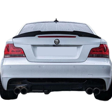 BMW 1er E82 Coupé LCI Heckspoiler – Glanz Schwarz RS