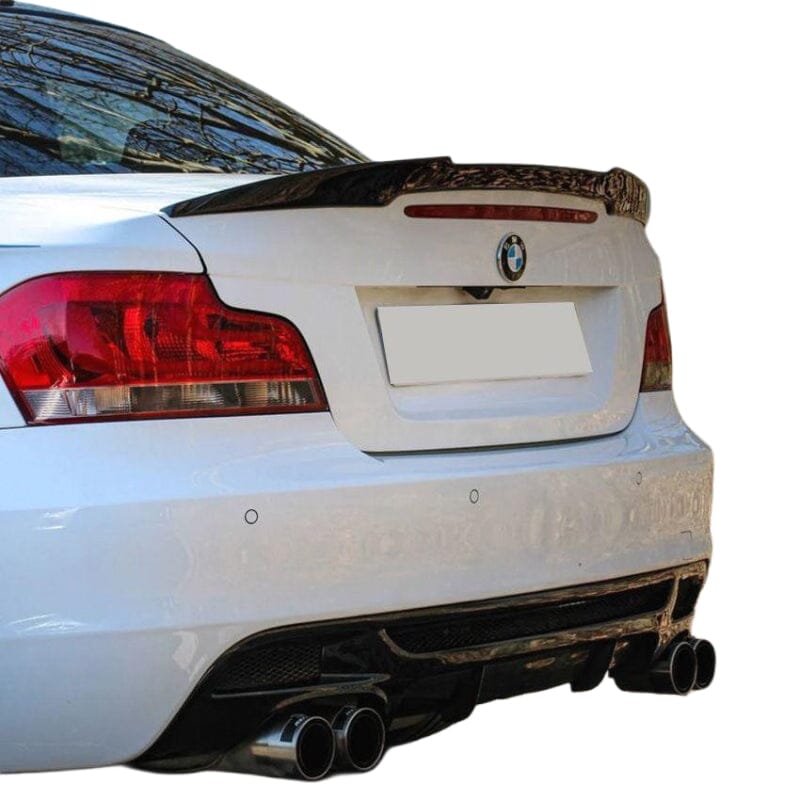 BMW 1er E82 Coupé LCI Heckspoiler – Glanz Schwarz RS