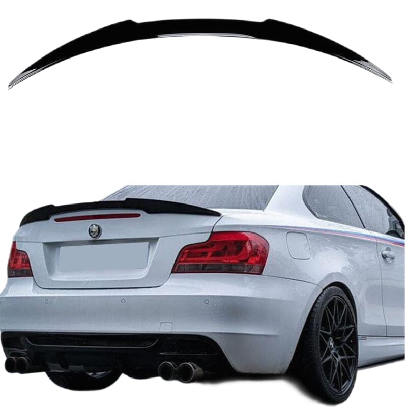 BMW 1er E82 Coupé LCI Heckspoiler – Glanz Schwarz RS