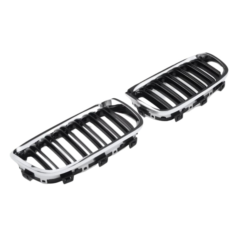 BMW 1er F20 F21 M Design Sportgrill Chrom Schwarz RSHOP