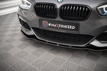 BMW 1er F20 Facelift M-Paket - Frontspoiler - Frontlippe V.1 (DTC) Maxton Design