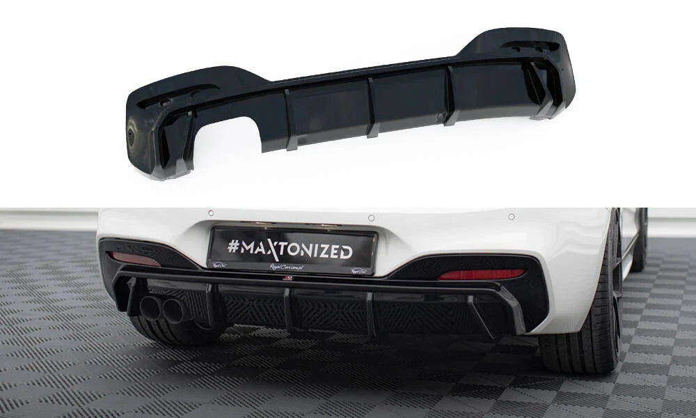 BMW 1er F20 - Heck Diffusor V.3 OO- Maxton Design