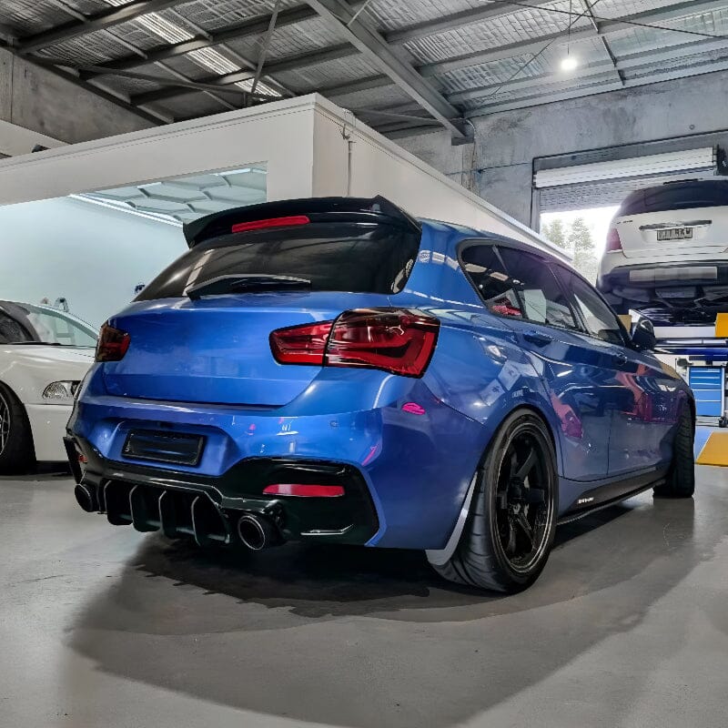 BMW 1er F20 LCI M140i Diffusor Ansatz – Facelift Modell RS