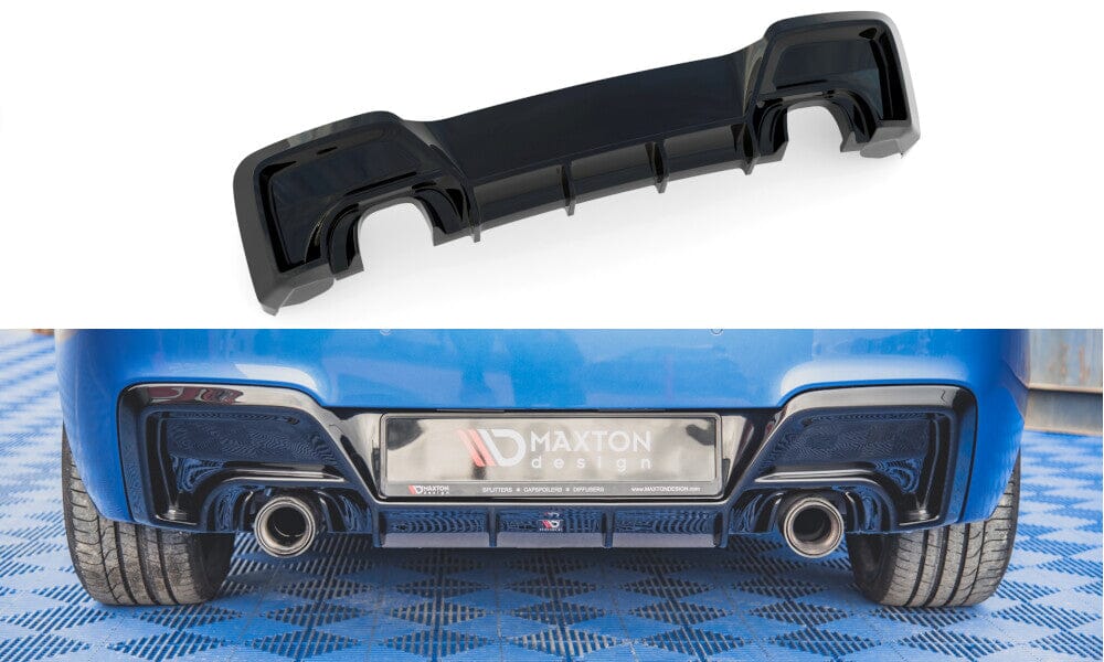 BMW 1er F20 M135i - Heck Diffusor O-O V.1 Maxton Design