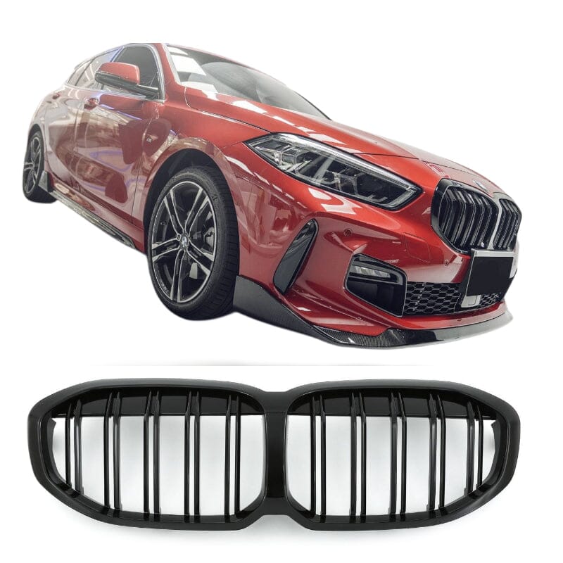 BMW 1ER F40 F41 KÜHLERGRILL DOPPELSTEG GLANZ SCHWARZ - RSHOP