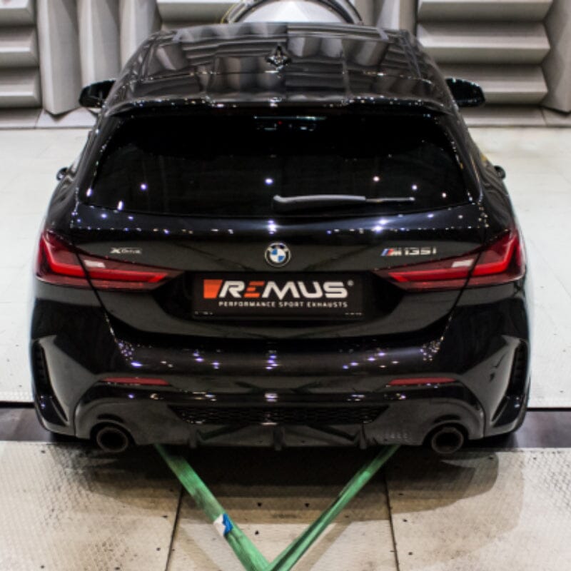 BMW 1er F40 M135i xDrive - REMUS Duplex Performance Auspuff Anlage REMUS