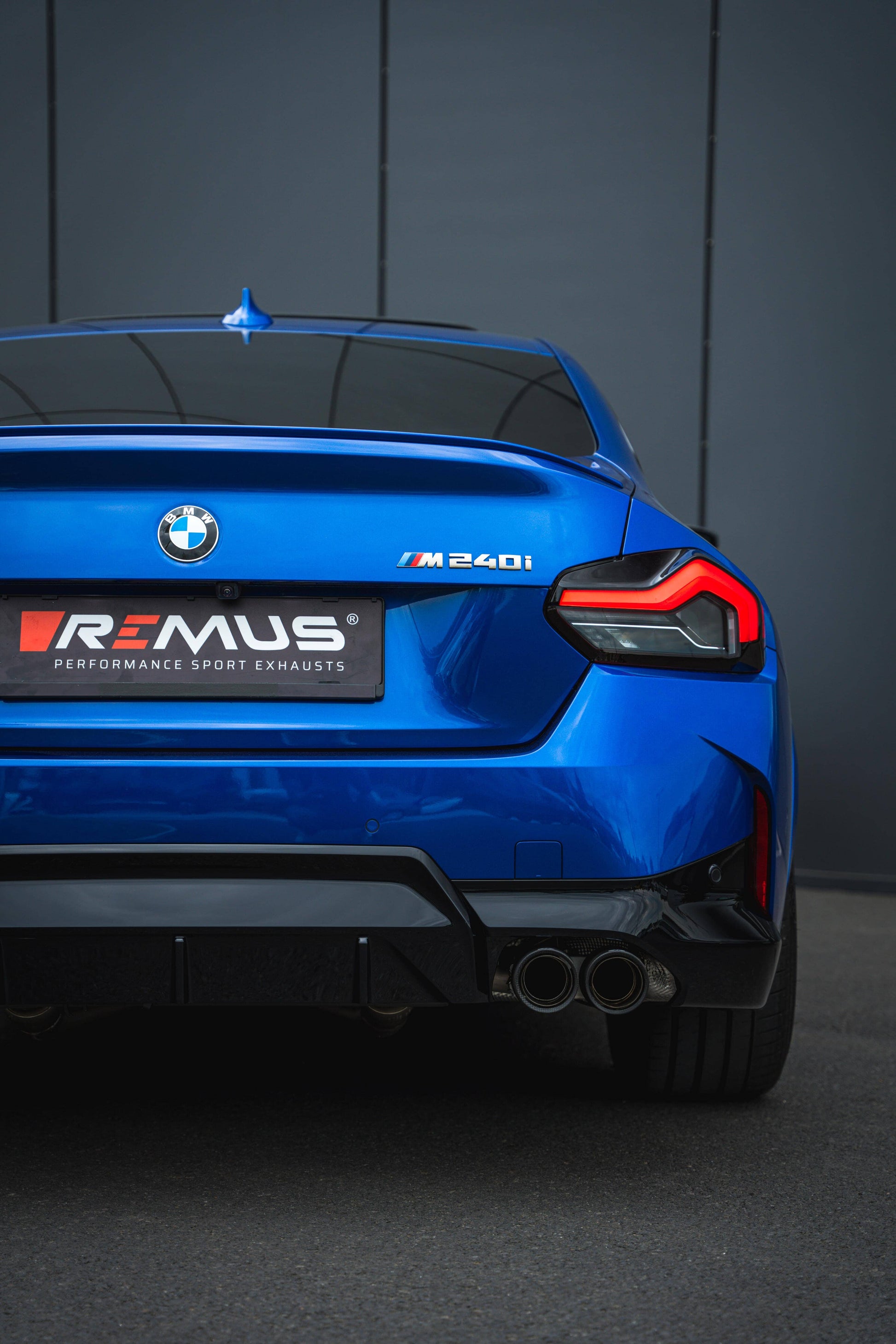 BMW 2er F22 Coupe M240i - REMUS Duplex Performance Auspuff REMUS