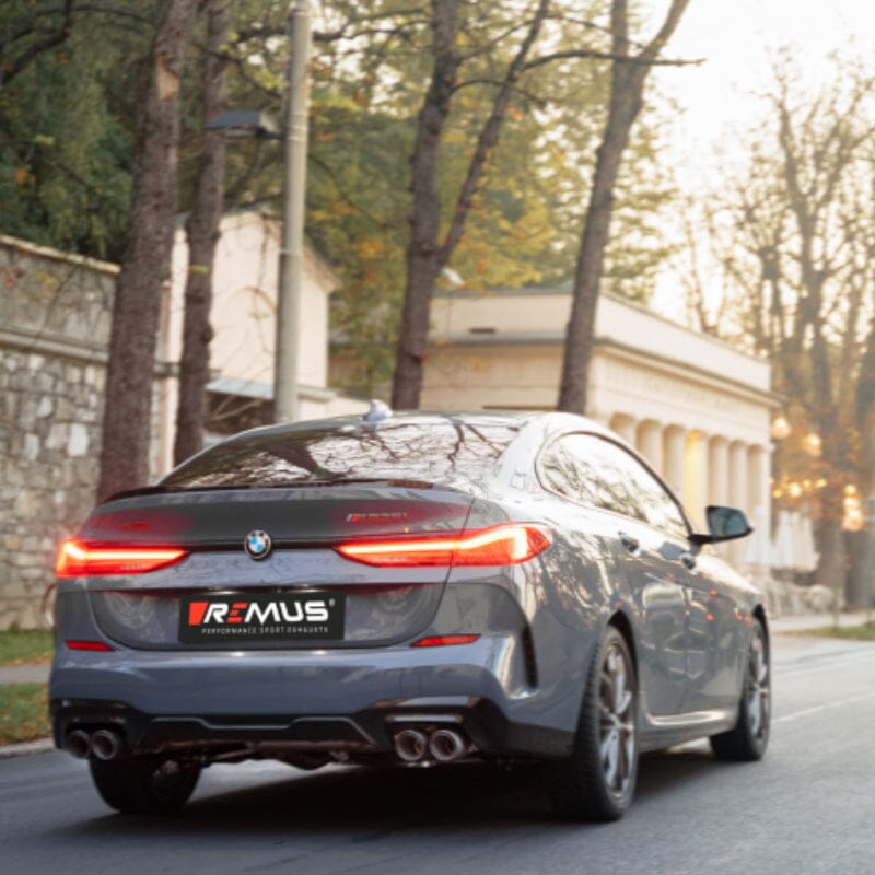 BMW 2er F44 M235i xDrive - REMUS Duplex Performance Auspuff REMUS