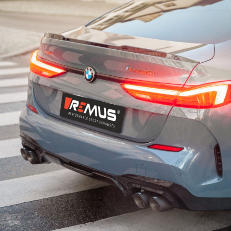 BMW 2er F44 M235i xDrive - REMUS Duplex Performance Auspuff REMUS