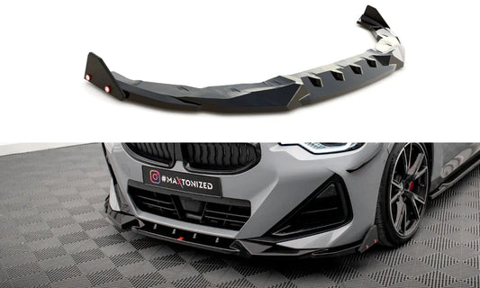BMW 2er G42 Coupe M-Paket - Frontspoiler - Frontlippe + Flaps V.2 Maxton Design