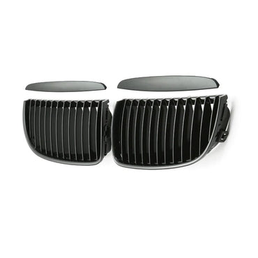 BMW 3er E90 E91 Sportgrill – Glanz Schwarz RS