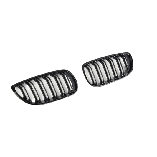 BMW 3ER E92 E93 06-10 GRILL DOPPELSTEG GLANZ SCHWARZ - RSHOP