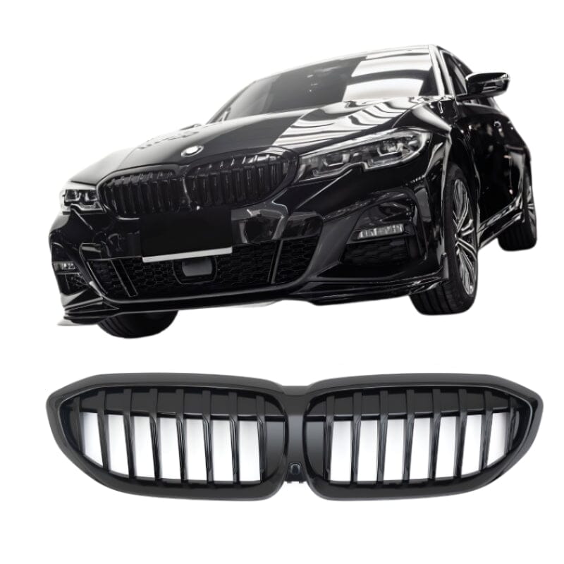 BMW 3ER G20 G21 2019-2022 KÜHLERGRILL GRILL GLANZ SCHWARZ - RSHOP