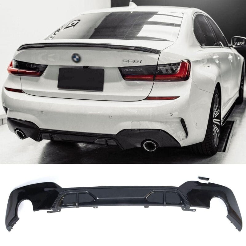 BMW 3er G20 Heckdiffusor – M-Paket Vorfacelift BST