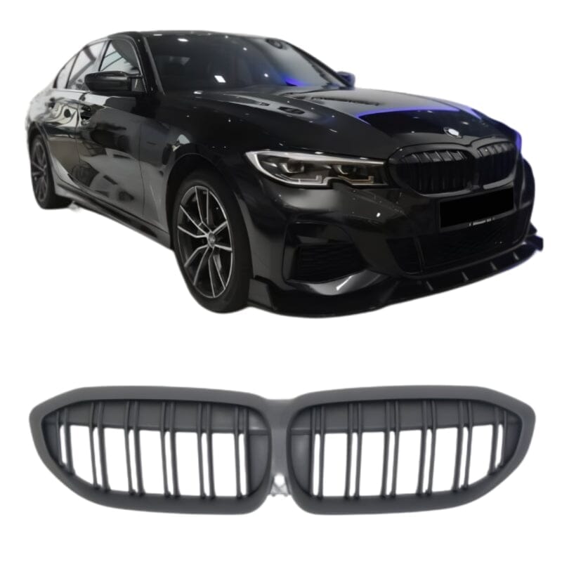 BMW 3er G21 vor-LCI M Optik Sportgrill Matt Schwarz BST