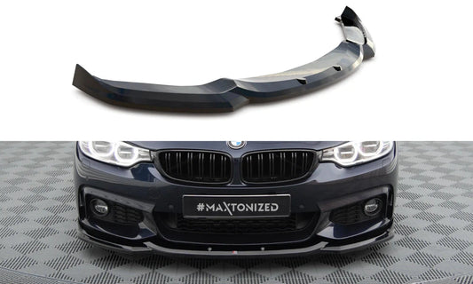 BMW 4er F32 Coupe M-Paket - Frontspoiler - Frontlippe V.6 Maxton Design
