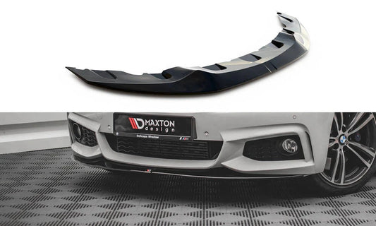 BMW 4er F33 Cabrio M-Paket - Frontspoiler - Frontlippe V.2 (DTC) Maxton Design