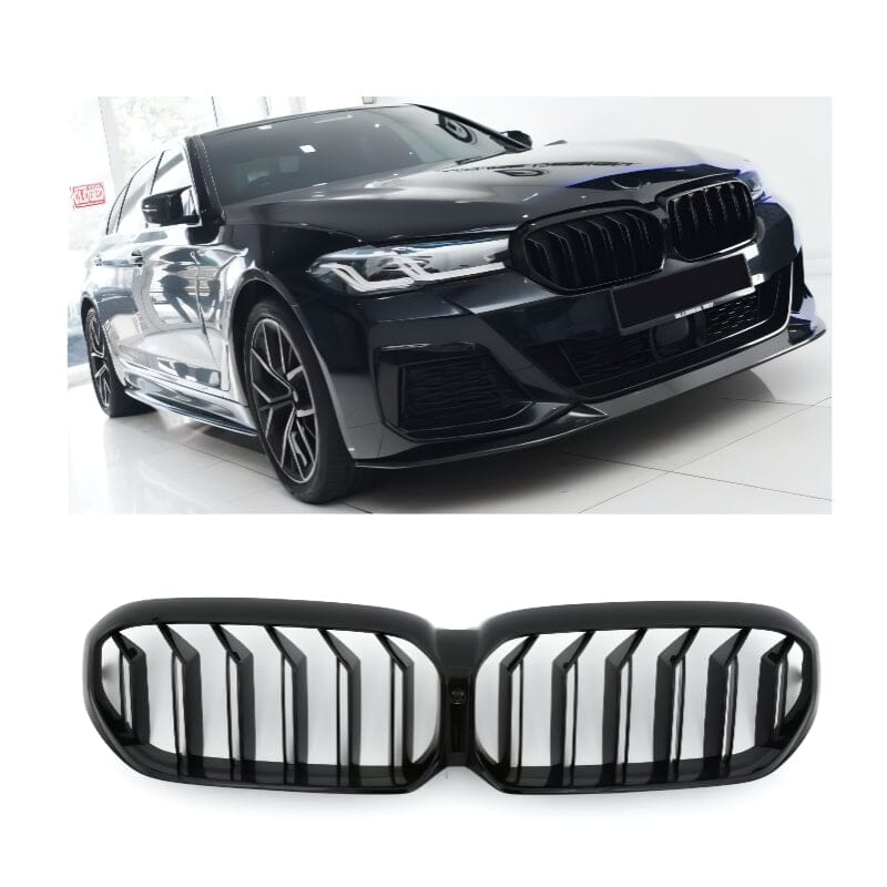 BMW 5ER G30 G31 LCI SPORT KÜHLERGRILL M DESiGN GLANZ SCHWARZ - RSHOP