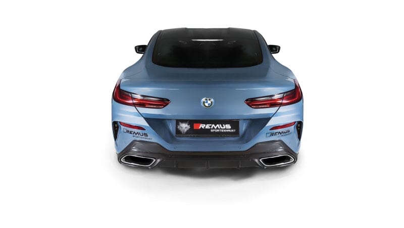 BMW 8er G14 G15 G16 M850i - REMUS Axle Back Duplex Performance Auspuff REMUS