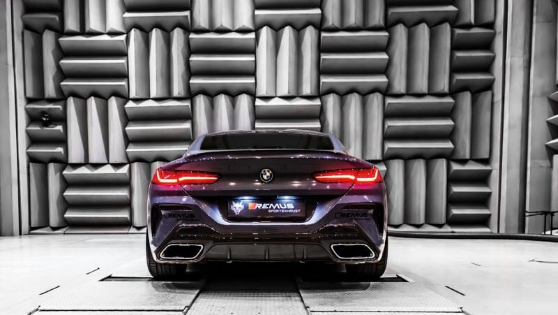 BMW 8er G14 G15 G16 M850i - REMUS Axle Back Duplex Performance Auspuff REMUS